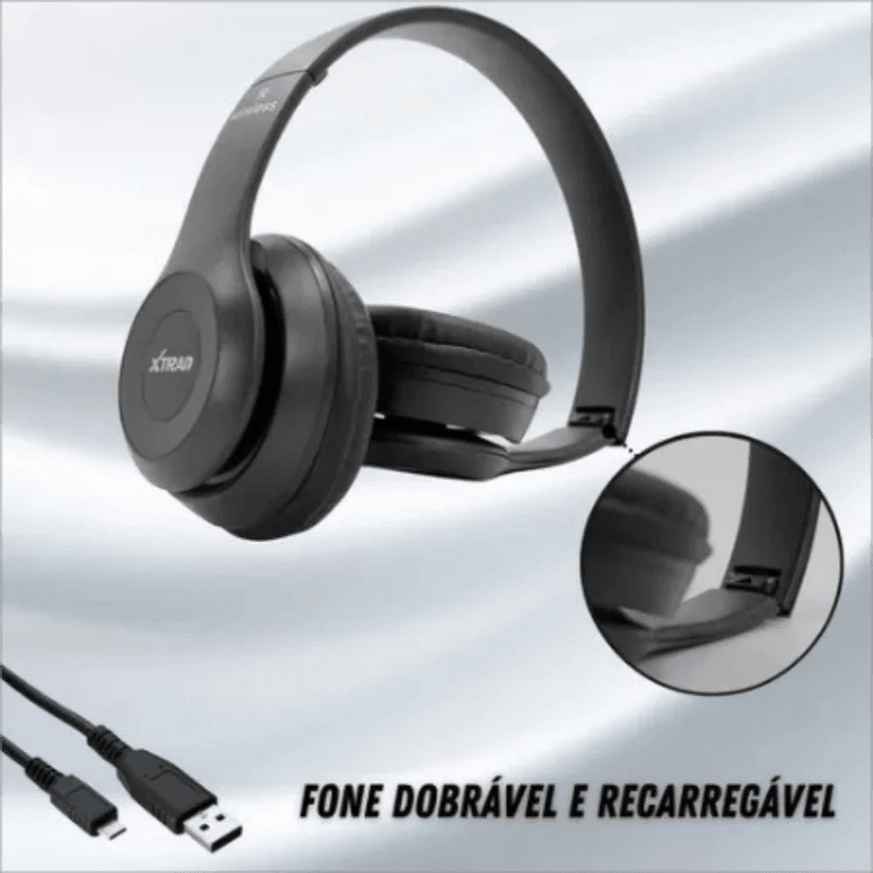 Headset Bluetooth - Chique & Barato