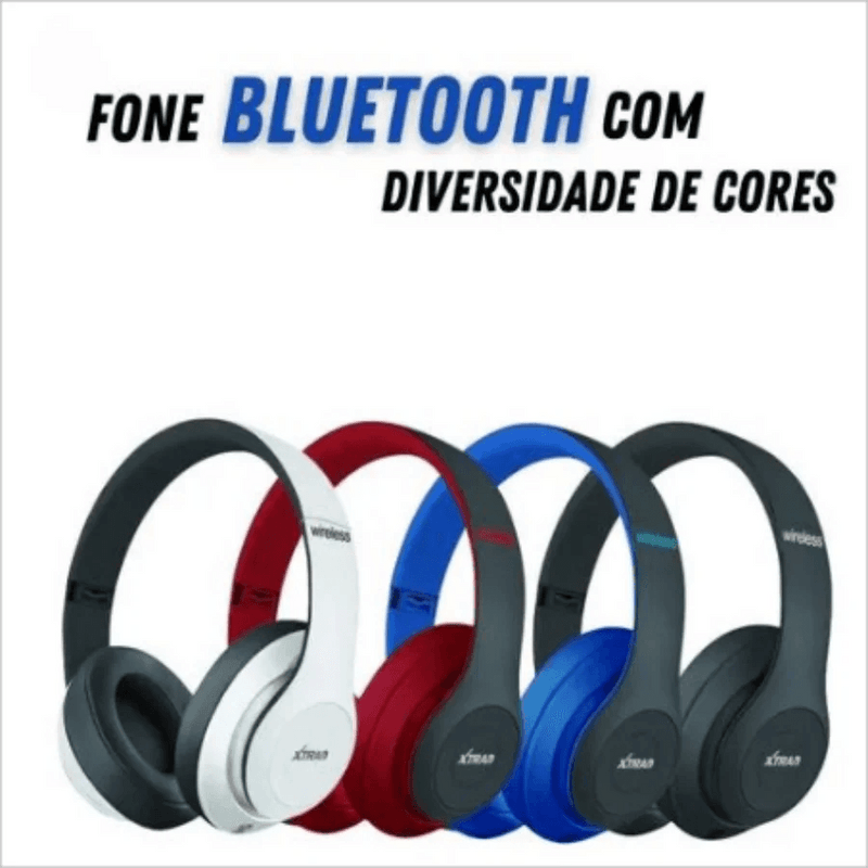 Headset Bluetooth - Chique & Barato