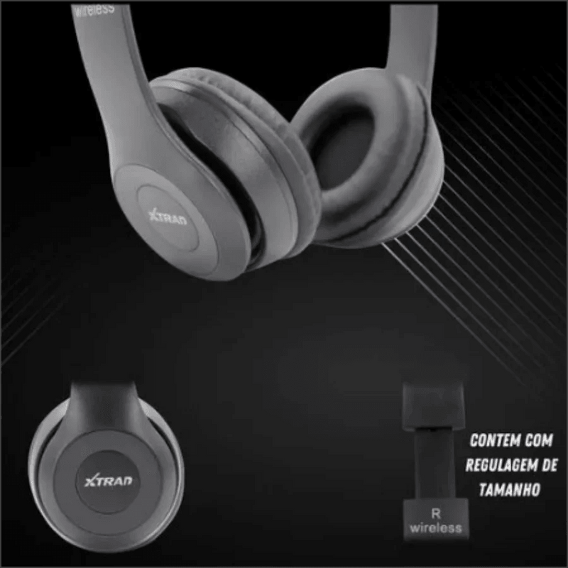 Headset Bluetooth - Chique & Barato